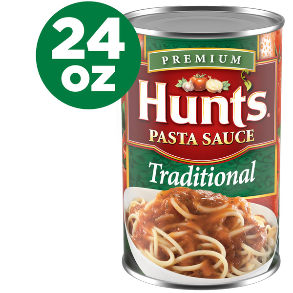 Hunt's Traditional Pasta Sauce, 24 oz. Can | Hy-Vee Aisles Online
