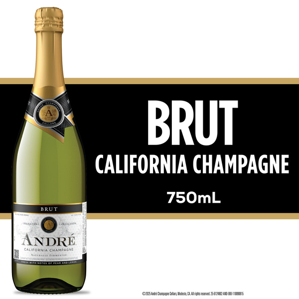 邦楽 [Champagne] Kill Me If You Can Andre Brut California Champagne Sparkling Wine 750ml | Hy-Vee