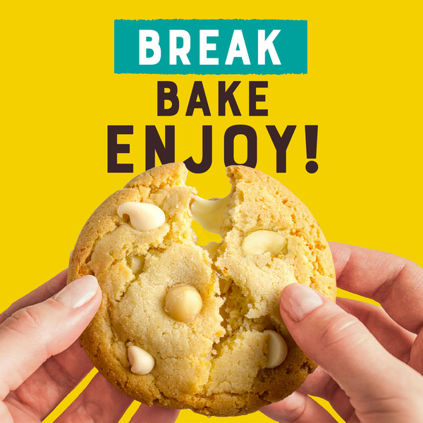 Nestle Toll House White Chip Macadamia Nut Cookie Dough, Ready to