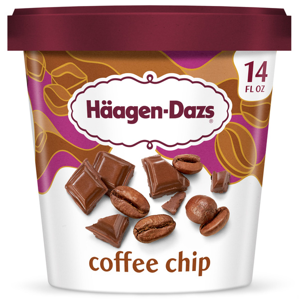 Haagen Dazs Coffee Chip Ice Cream, 14 Oz. | Hy-Vee Aisles Online