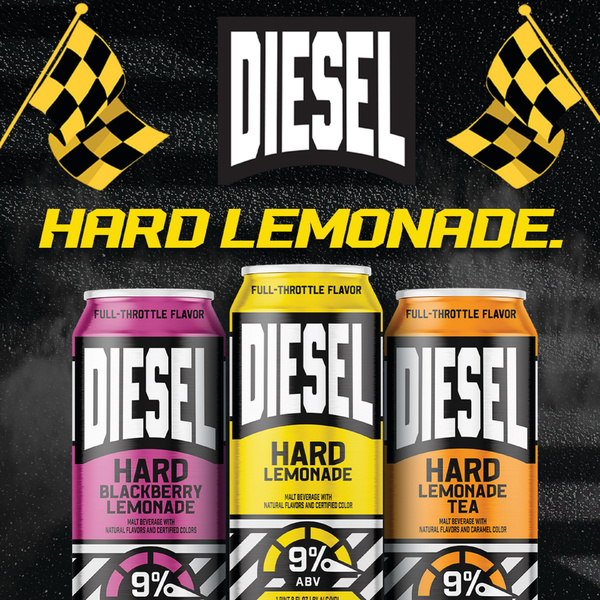 Diesel Hard Lemonade Tea - ABV 9% (16 Proof) - 24oz | Hy-Vee