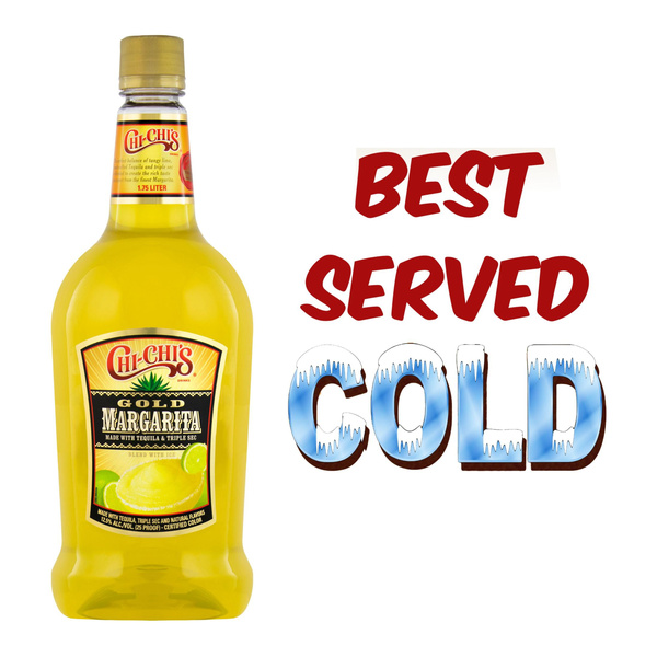 Chi-Chi's Gold Margarita, 1.75L, 25 Proof (12.5% ABV) | Hy-Vee