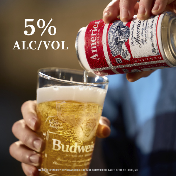 Budweiser American Lager Beer 18 Pack, 12 fl oz Cans | Hy-Vee