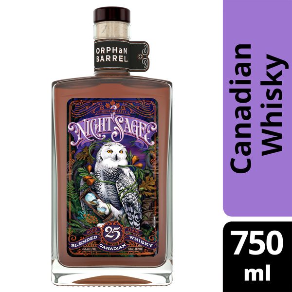 Orphan Barrel Night Sage Blended Canadian Whisky Aged 25 Years