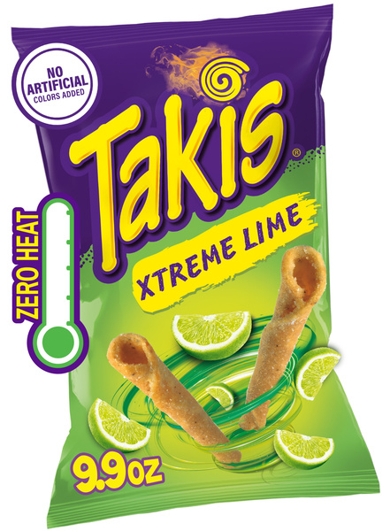 Takis Xtreme Lime Zesty Rolled Tortilla Chips 9.9 oz Bag | Hy-Vee