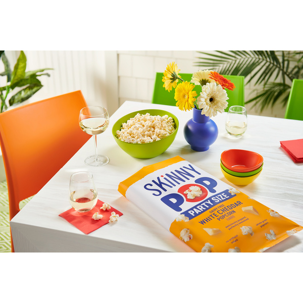 SkinnyPop White Cheddar Popcorn Family Size | Hy-Vee Aisles Online