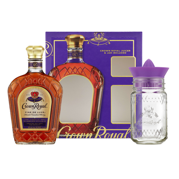 Crown Royal Fine De Luxe Blended Canadian Whisky, 750 mL Bottle