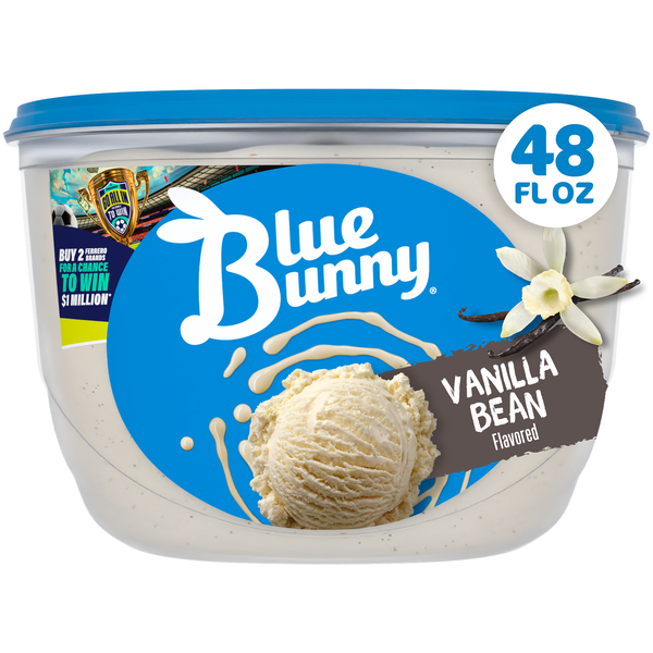 Blue Bunny Premium Vanilla Bean Ice Cream, 48 fl oz | Hy-Vee