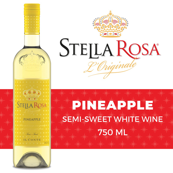 Stella Rosa Pineapple Semi-Sparkling White Wine 750 ml | Hy-Vee