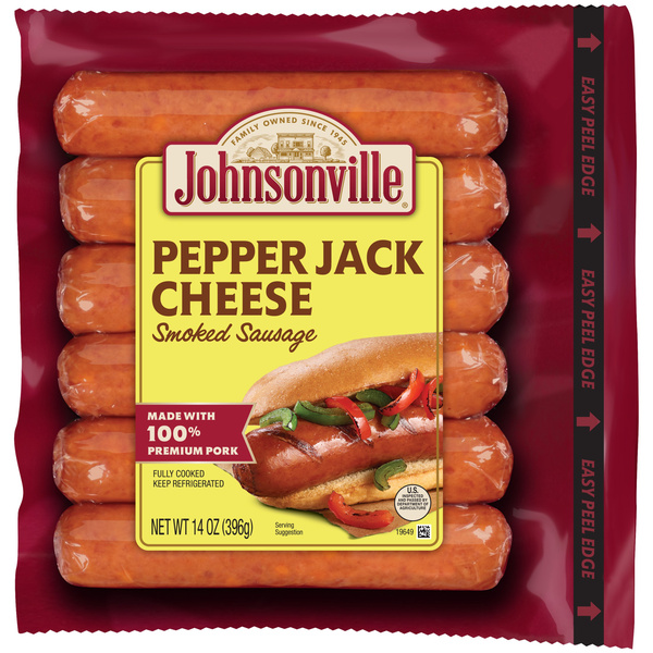Johnsonville Pepper Jack Smoked Sausage | Hy-Vee Aisles Online