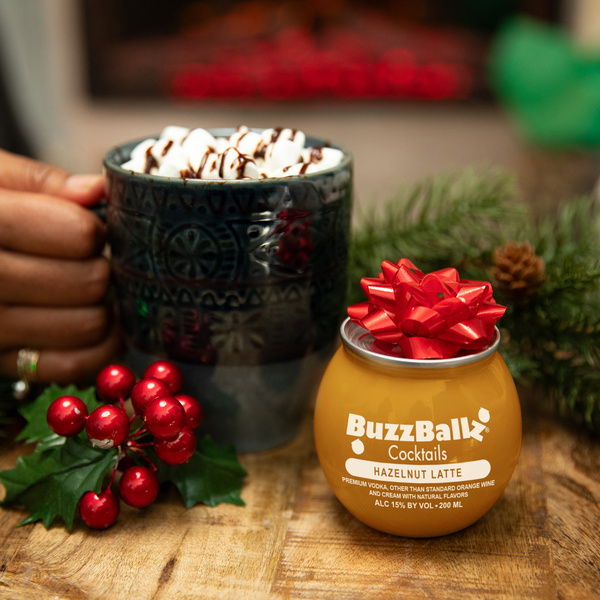 BuzzBallz Hazelnut Latte Cocktail 200ml 30 Proof | Hy-Vee Aisles
