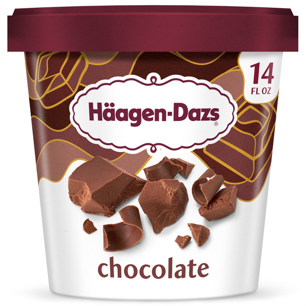 Haagen Dazs Chocolate Ice Cream, 14 Oz. | Hy-Vee Aisles Online
