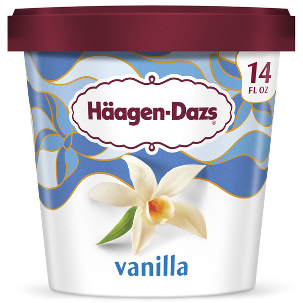 Haagen Dazs Vanilla Ice Cream, 14 Oz. | Hy-Vee Aisles Online