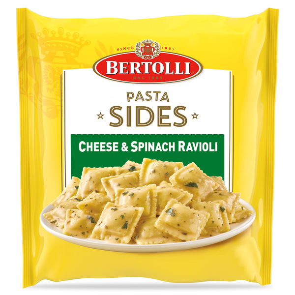 Bertolli Cheese & Spinach Ravioli, Frozen Appetizer, 13 oz. | Hy