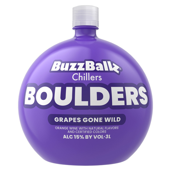 HAZYBORDER プルオーバー BuzzBallz Boulders Grapes Gone Wild Chiller, 3l, 30 Proof (15% ABV