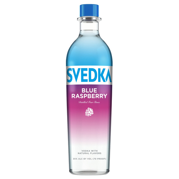 Svedka Blue Raspberry Vodka 750ml 70 Proof | Hy-Vee Aisles Online