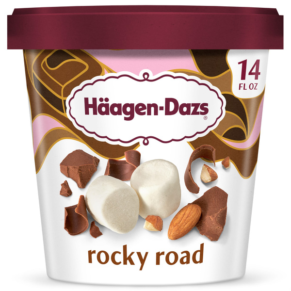 Haagen Dazs Rocky Road Ice Cream, 14 Oz. | Hy-Vee Aisles Online