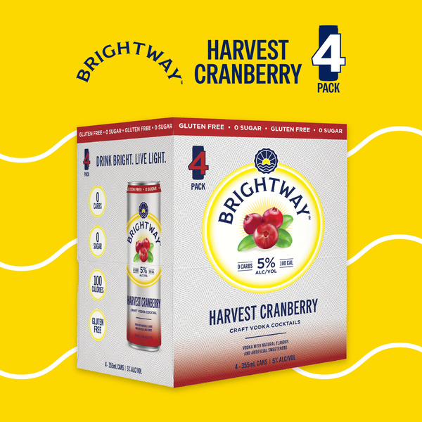 Brightway Cranberry Cocktails 4 Pack 12fl oz Can 10 Proof | Hy-Vee