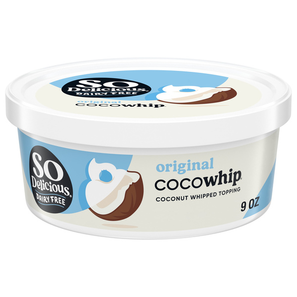 ★h coco★モロッコプフ★ナチュラル So Delicious Dairy Free Vegan Original Cocowhip Whipped Cream