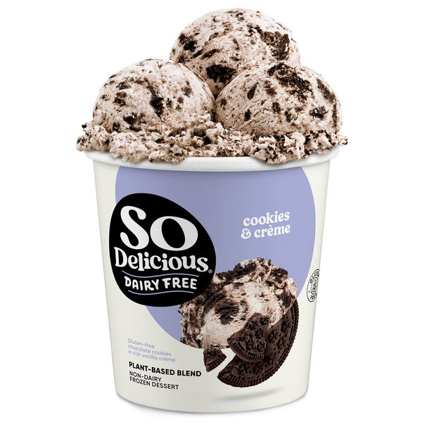So Delicious Dairy Free Vegan Cookies and Creme Wondermilk Frozen