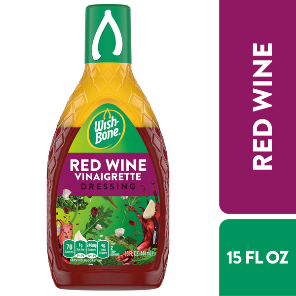 Wish-Bone Red Wine Vinaigrette Salad Dressing, 15 fl. oz. | Hy-Vee Aisles  Online Grocery Shopping