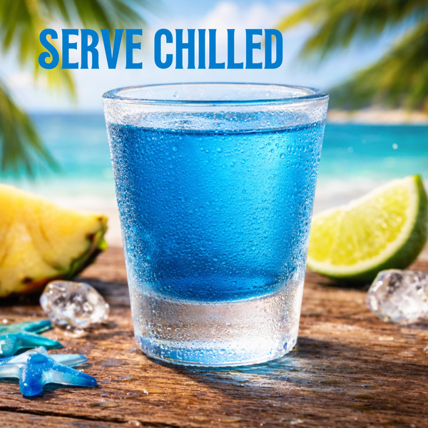Maui Blue Hawaii Schnapps Liqueur, 750ml, 30 Proof (15% ABV) | Hy
