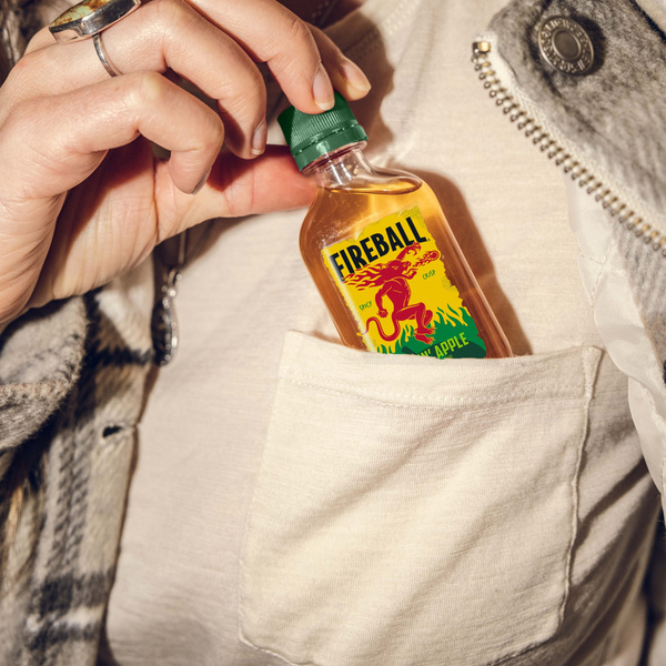 Fireball Blazin Apple Cinnamon Whisky, 10 Pack, 50ml 66 Proof | Hy