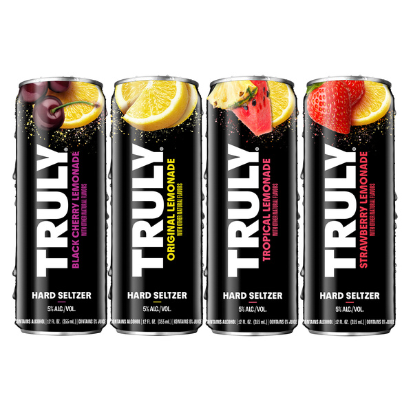 TRULY Hard Seltzer Lemonade Variety Pack (12 fl. oz. Can, 12pk