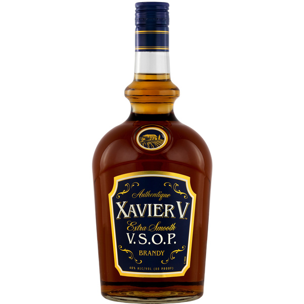 Xavier V VSOP Brandy, 1.75L, 80 Proof (40% ABV) | Hy-Vee Aisles
