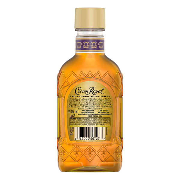 Crown Royal Fine De Luxe Blended Canadian Whisky, 200 mL | Hy-Vee