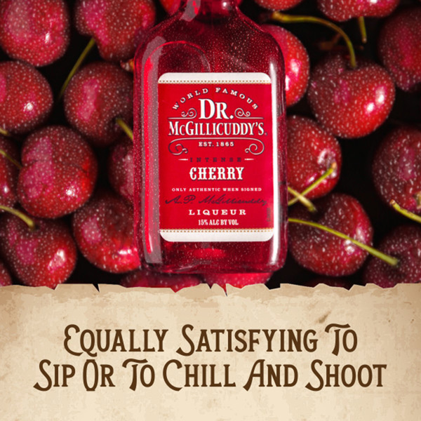 Dr. McGillicuddy's Cherry Liqueur, 50ml, 30 Proof (15% ABV) | Hy