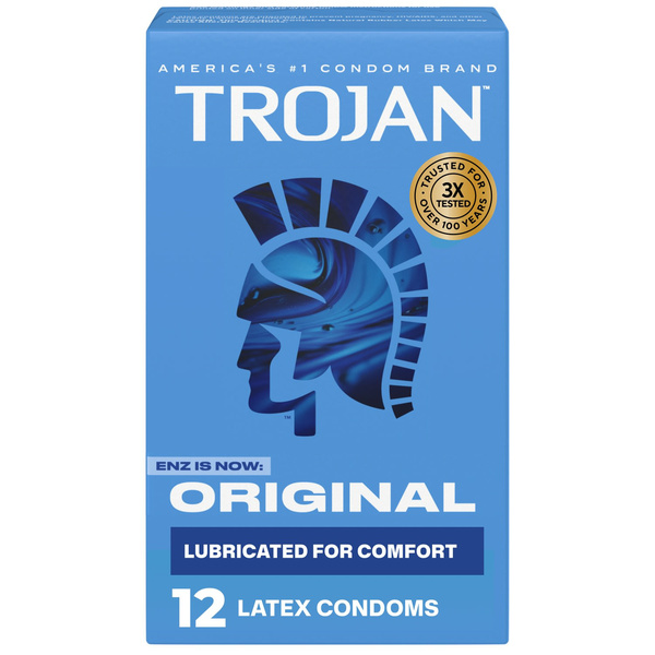 ★ Shanticoffee★TROJAN BOX SET★15セット★ Trojan Original Latex Lubricated Condoms for Men, Classic Straight