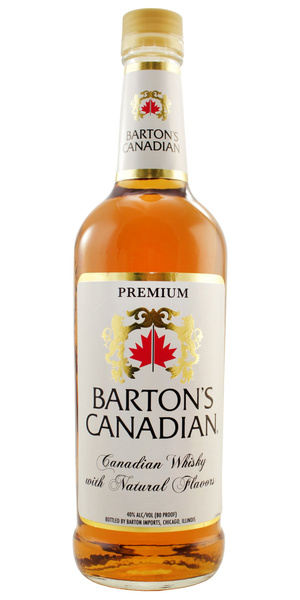 Barton Canadian Whisky, 750ml, 80 Proof (40% ABV) | Hy-Vee Aisles