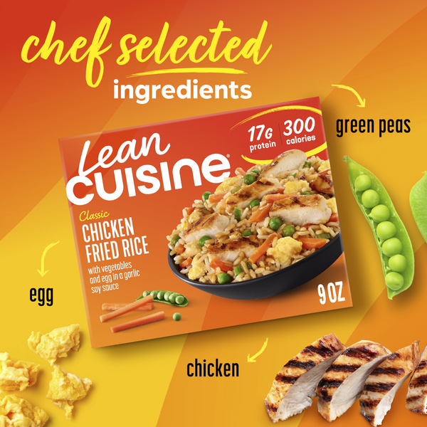 Lean Cuisine Classic Chicken Fried Rice, Frozen Meals, Frozen