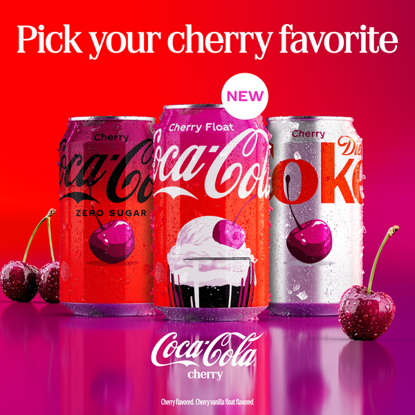 Coca-Cola Cherry Soda Soft Drink Bottles, 16.9 fl oz, 6 Pack | Hy