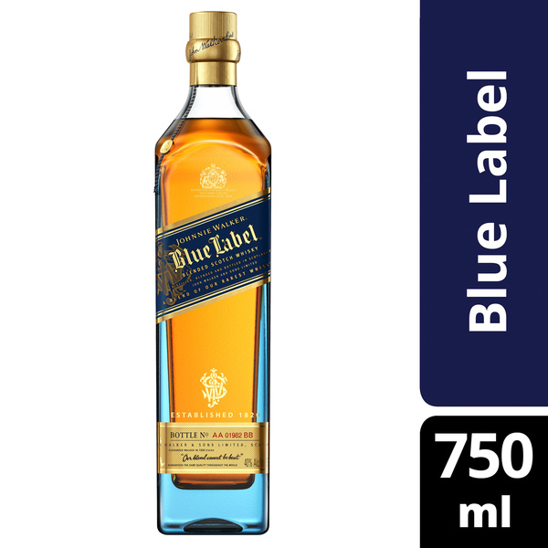Johnnie Walker Blue Label Blended Scotch Whisky, 750 mL | Hy-Vee