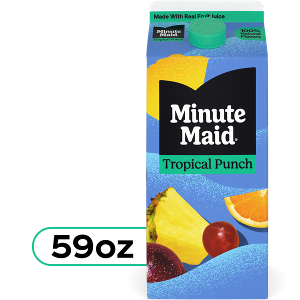 Minute Maid Tropical Punch Juice Drink Carton, 59 fl oz | Hy-Vee