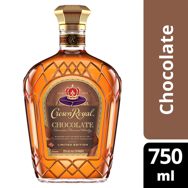 Crown Royal Chocolate Flavored Whisky, 750 mL | Hy-Vee Aisles