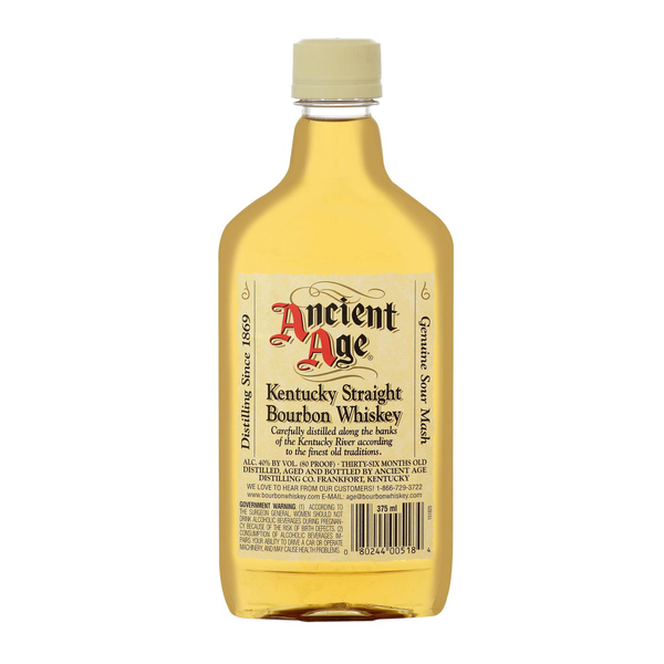 Ancient Age Kentucky Straight Bourbon Whiskey, 375ml, 80 Proof (40