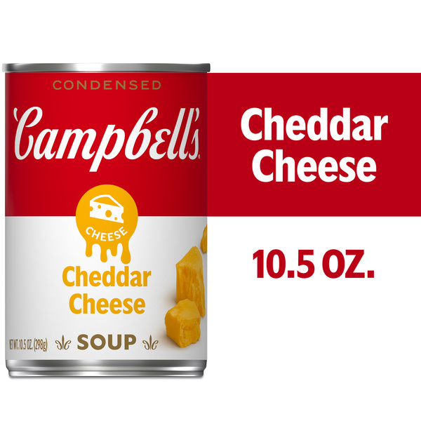 Campbell's Condensed Cheddar Cheese Soup, 10.5 oz Can | Hy-Vee