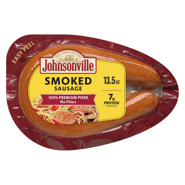 Johnsonville Smoked Rope Sausage, 13.5 oz | Hy-Vee Aisles Online