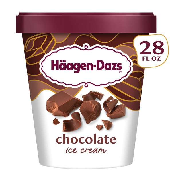Haagen Dazs Chocolate Ice Cream, 28 Oz. | Hy-Vee Aisles Online
