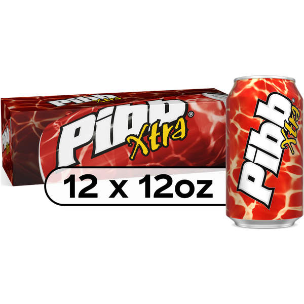Pibb Xtra Fridge Pack Soda Soft Drinks, 12 fl oz, 12 Pack | Hy-Vee