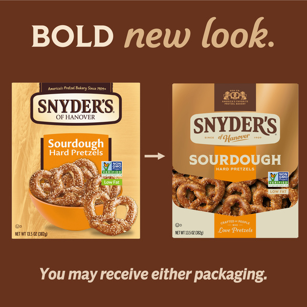 Snyder's of Hanover Sourdough Hard Pretzels, 13.5 Oz Box | Hy-Vee