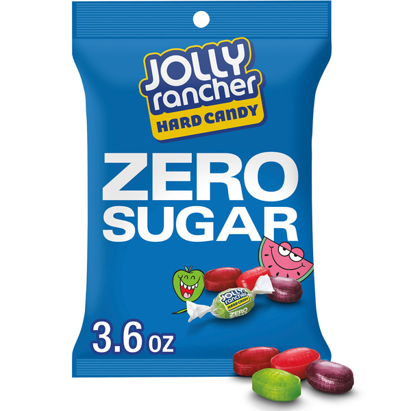 JOLLY RANCHER Zero Sugar Assorted Fruit Flavored Hard Candy Bag
