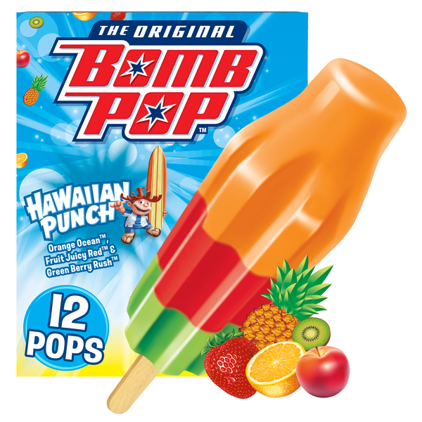 Bomb Pop Hawaiian Punch Bar | Hy-Vee Aisles Online Grocery Shopping
