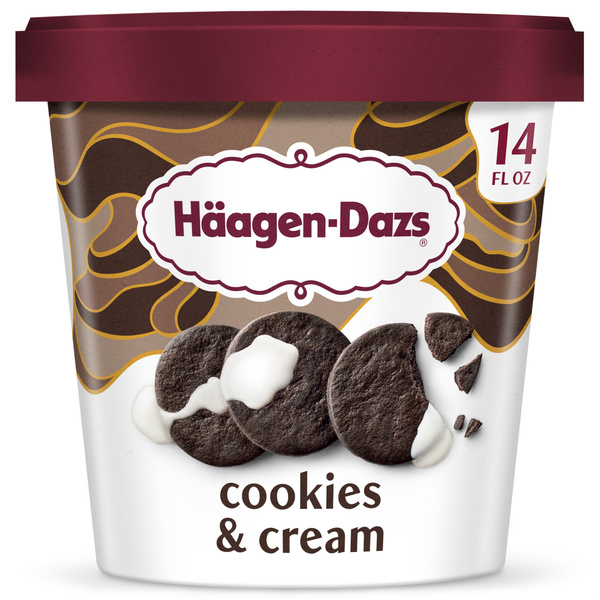 icecream88ページ Haagen Dazs Cookies & Cream Ice Cream, 14 Oz. | Hy-Vee Aisles