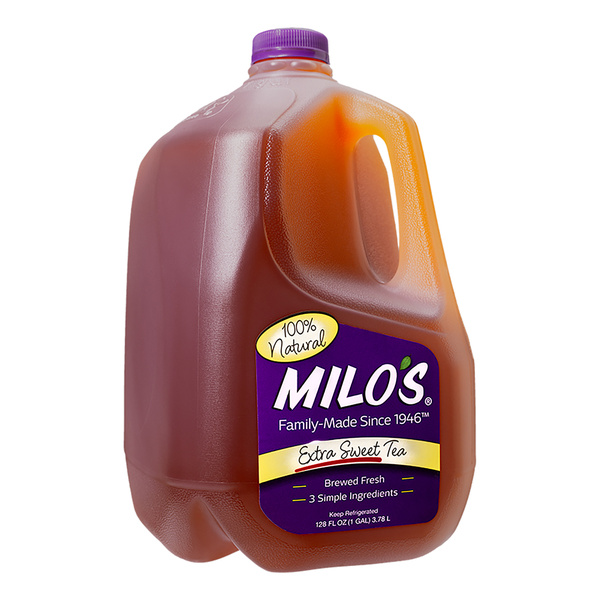 Refrigerated Tea Milo's Extra Sweet Iced Tea Gallon, Fresh Brewed Refrigerated Tea | Hy ...