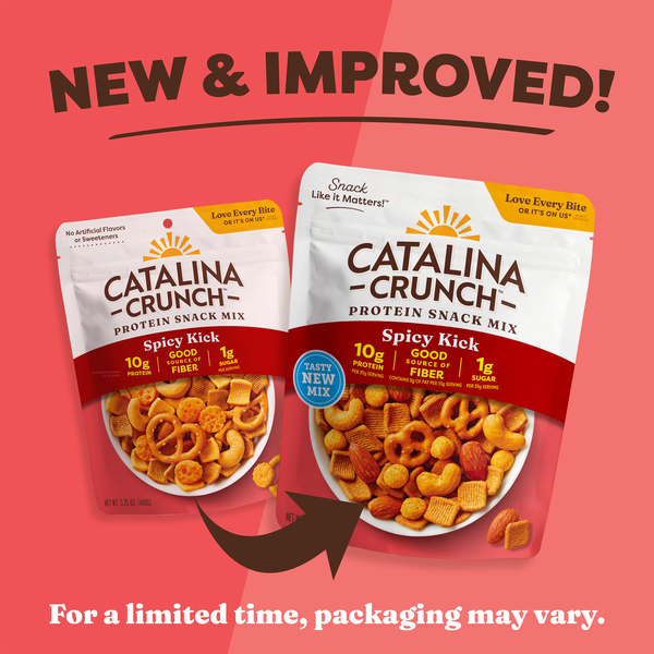 Catalina Crunch Protein Snack Mix, Spicy, 5.25 oz | Hy-Vee Aisles