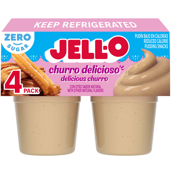 Jell-O Churro Delicioso Ready To Eat Refrigerated Pudding 14.5 oz